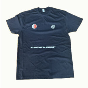 T-shirt : Adjeu ! On s’en boit une ? V.2