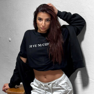 T-SHIRT IMPRIMÉ « NI VU NI CONNU »